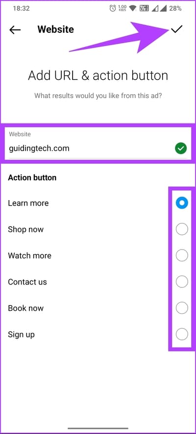 How-to-Add-a-Link-to-Instagram-Story-and-Posts_18 كيفية إضافة رابط لقصة ومشاركات Instagram