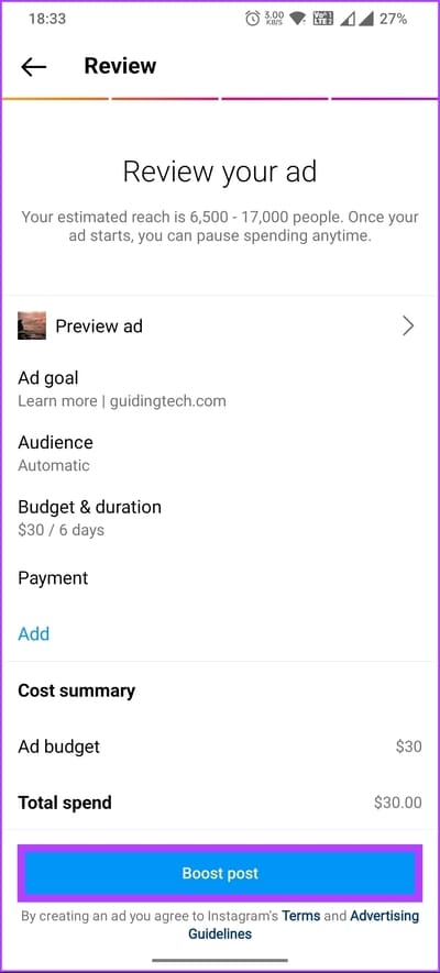 How-to-Add-a-Link-to-Instagram-Story-and-Posts_20 كيفية إضافة رابط لقصة ومشاركات Instagram