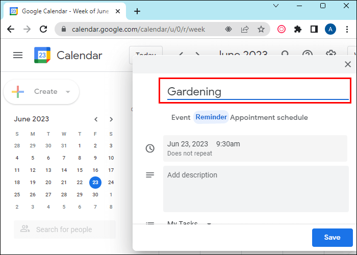 Google Calendar: كيفية إضافة تذكير - %categories