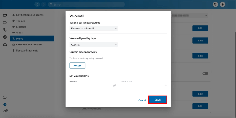 How-to-Change-Voicemail-Pin-on-RingCentral-5-1 كيفية تغيير رقم التعريف الشخصي للبريد الصوتي في RingCentral