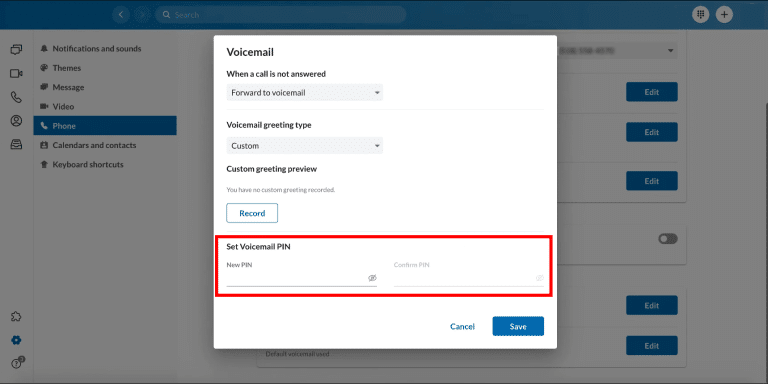How-to-Change-Voicemail-Pin-on-RingCentral-5 كيفية تغيير رقم التعريف الشخصي للبريد الصوتي في RingCentral