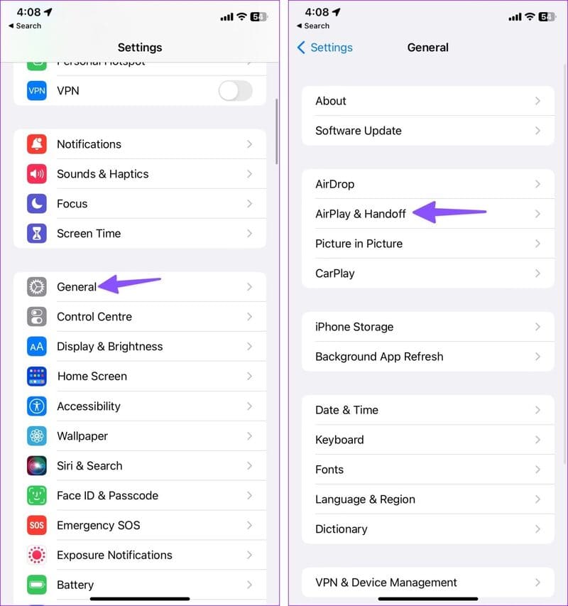 How-to-Fix-AirPlay-not-working-on-Samsung-TV-19-side-1441x1536-1 أفضل 9 طرق لإصلاح عدم عمل البث على Samsung TV