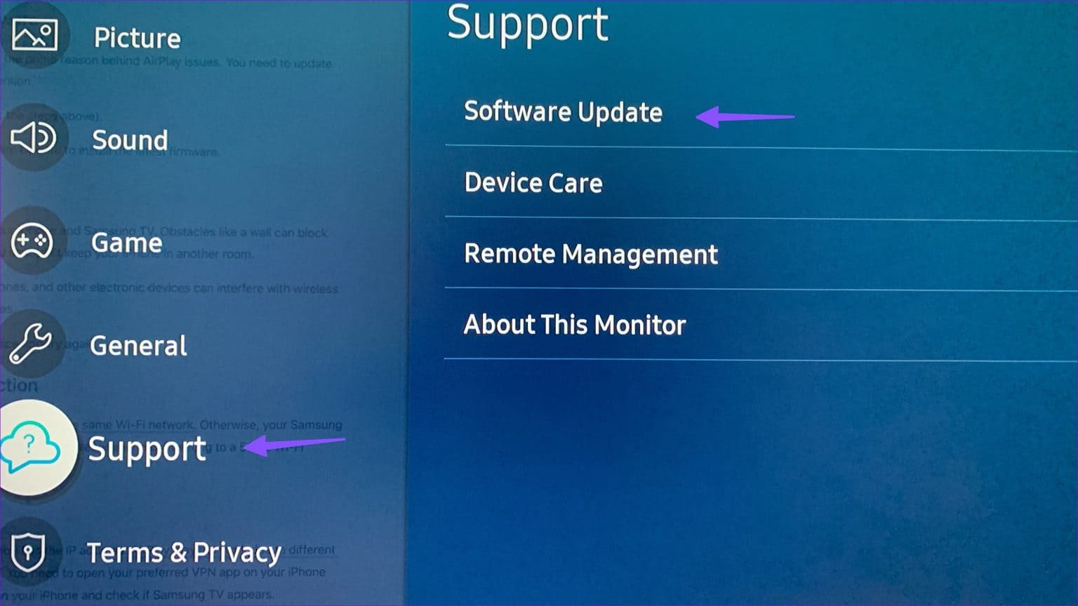 How-to-Fix-AirPlay-not-working-on-Samsung-TV-23-1536x864-1 أفضل 9 طرق لإصلاح عدم عمل البث على Samsung TV