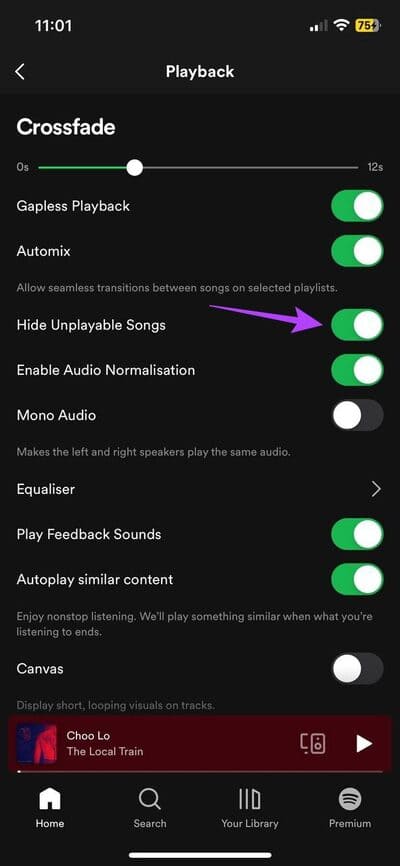 How-to-Hide-or-Unhide-Songs-on-Spotify-10 كيفية إخفاء أو إظهار الأغاني على Spotify