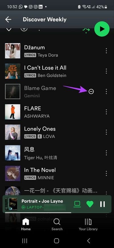 How-to-Hide-or-Unhide-Songs-on-Spotify-14 كيفية إخفاء أو إظهار الأغاني على Spotify
