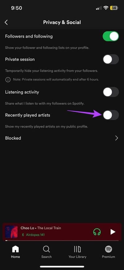 How-to-Hide-or-Unhide-Songs-on-Spotify-17-1 كيفية حظر الفنانين أو إلغاء حظرهم على Spotify