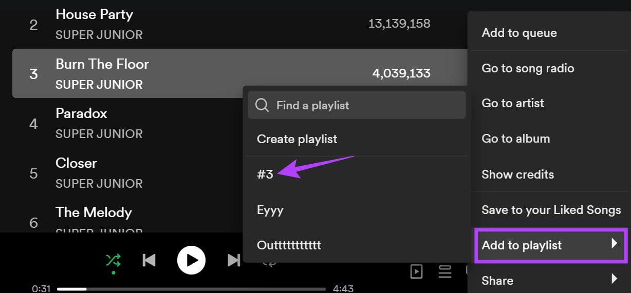 How-to-Hide-or-Unhide-Songs-on-Spotify-7 كيفية إخفاء أو إظهار الأغاني على Spotify