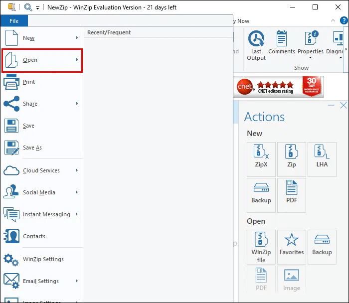 كيفية فتح ملف Zip - %categories