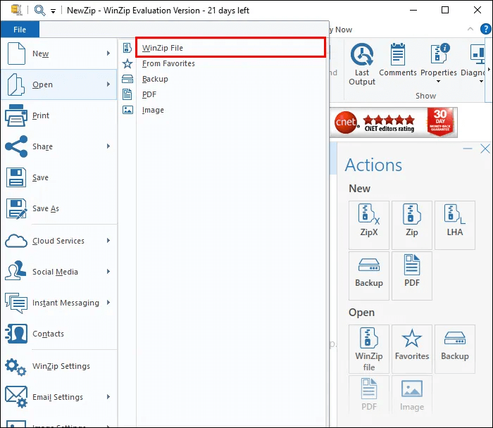 كيفية فتح ملف Zip - %categories