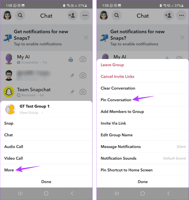 كيفية تثبيت شخص ما على Snapchat على Android و iPhone - %categories