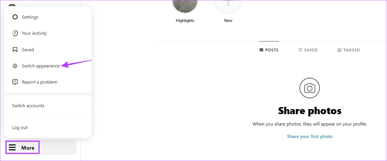 How-to-Turn-On-Instagram-Dark-Mode-20 كيفية تشغيل المظهر الداكن على Instagram على الهاتف المحمول والكمبيوتر الشخصي