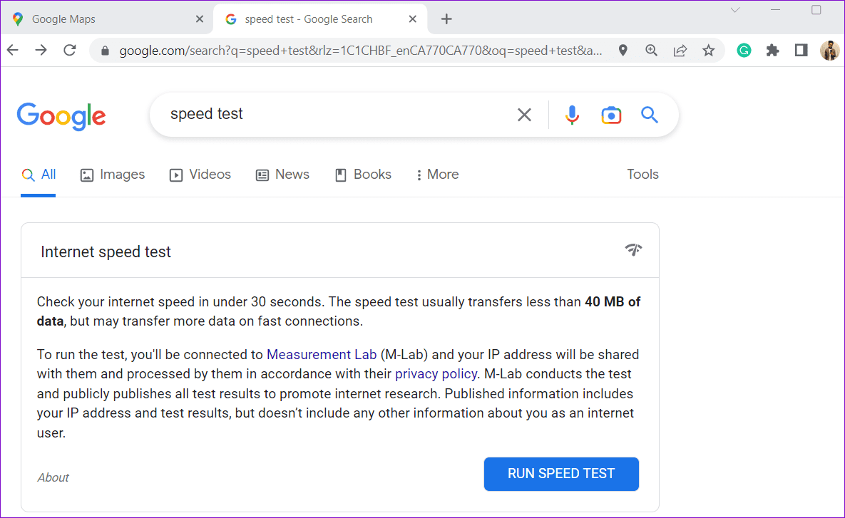 Internet-Speed-Test أفضل 6 طرق لإصلاح تعذر الاتصال بخوادم EA على Windows