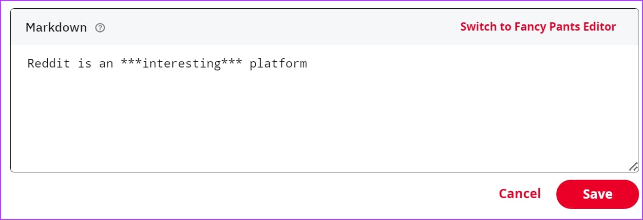 Italics-and-Bold-Type كيفية استخدام تنسيق النص على Reddit باستخدام وضع Markdown