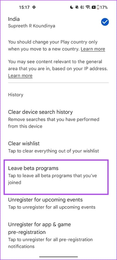 كيفية ترك البرنامج التجريبي Beta على متجر Google Play - %categories