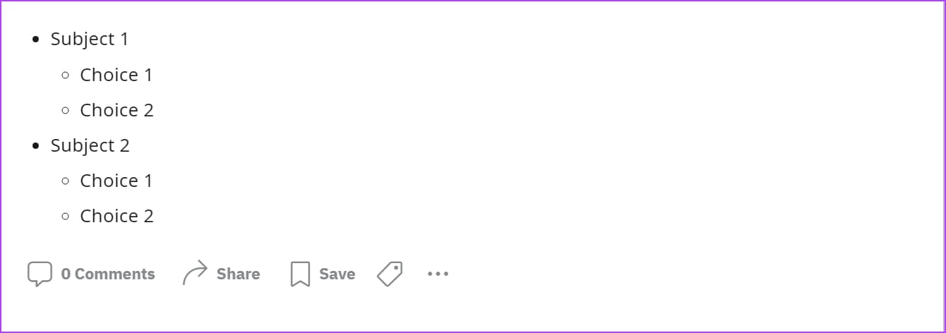 List-3-preview كيفية استخدام تنسيق النص على Reddit باستخدام وضع Markdown