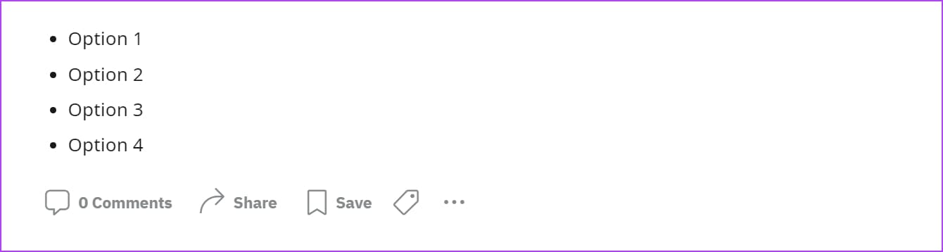 List1-Preview كيفية استخدام تنسيق النص على Reddit باستخدام وضع Markdown