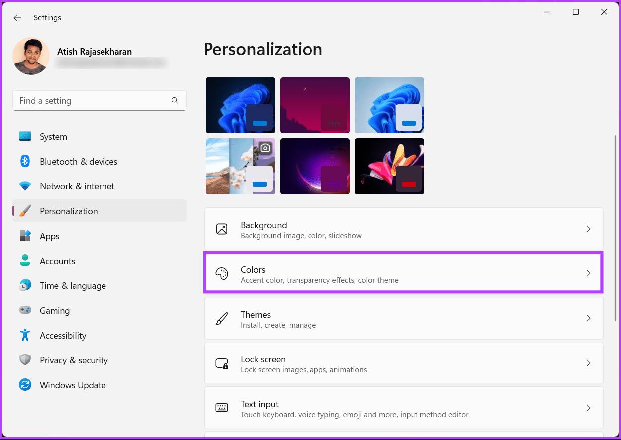 Make-Taskbar-Transparent-in-Windows-11_10 3 طرق لجعل شريط المهام شفافًا في Windows 11