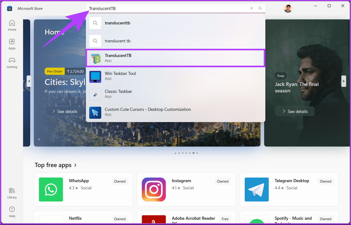 Make-Taskbar-Transparent-in-Windows-11_12 3 طرق لجعل شريط المهام شفافًا في Windows 11