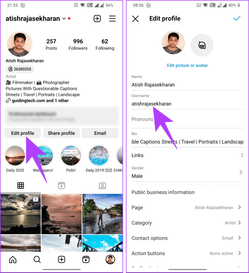 2 طرق سهلة لدمج حسابات Instagram - %categories