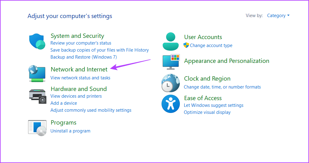 Network-and-Internet-1 أفضل 3 طرق للتحقق من سرعة محول الشبكة على Windows 11