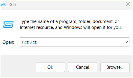 Open-Network-Connections-on-Windows أفضل 6 طرق لإصلاح تعذر الاتصال بخوادم EA على Windows