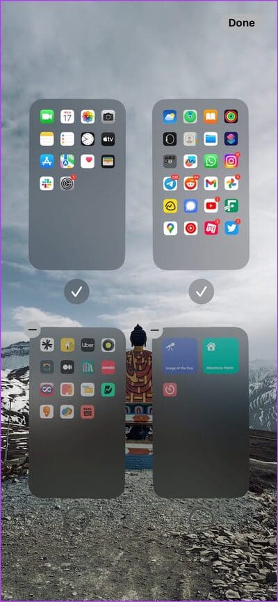 Pages-hidden أفضل 15 فكرة لتخطيط الشاشة الرئيسية على iPhone