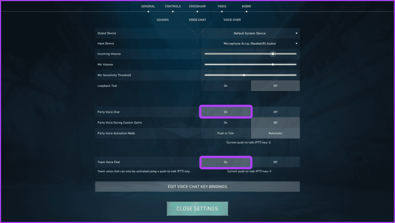 Party-voice-chat كيفية إصلاح عدم عمل الميكروفون في المحادثة الصوتية Valorant على Windows