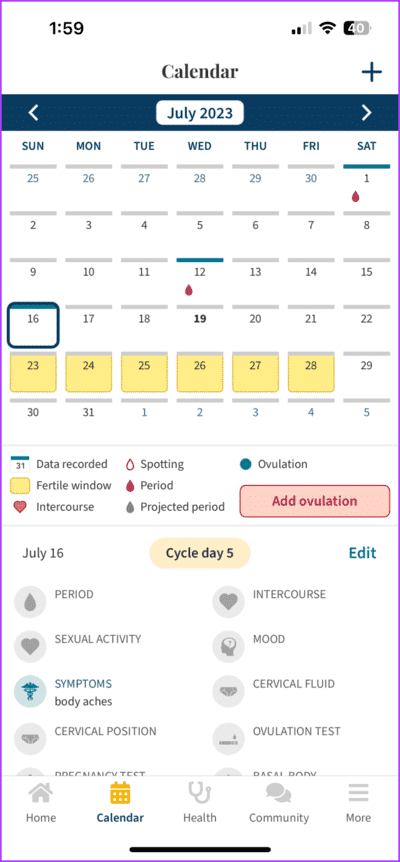 Period-TrackingIMG_5145-011-713x1536-1 أفضل 5 تطبيقات لتعقب الفترة (تعقب الدورة الشهرية) لنظامي Android و iOS