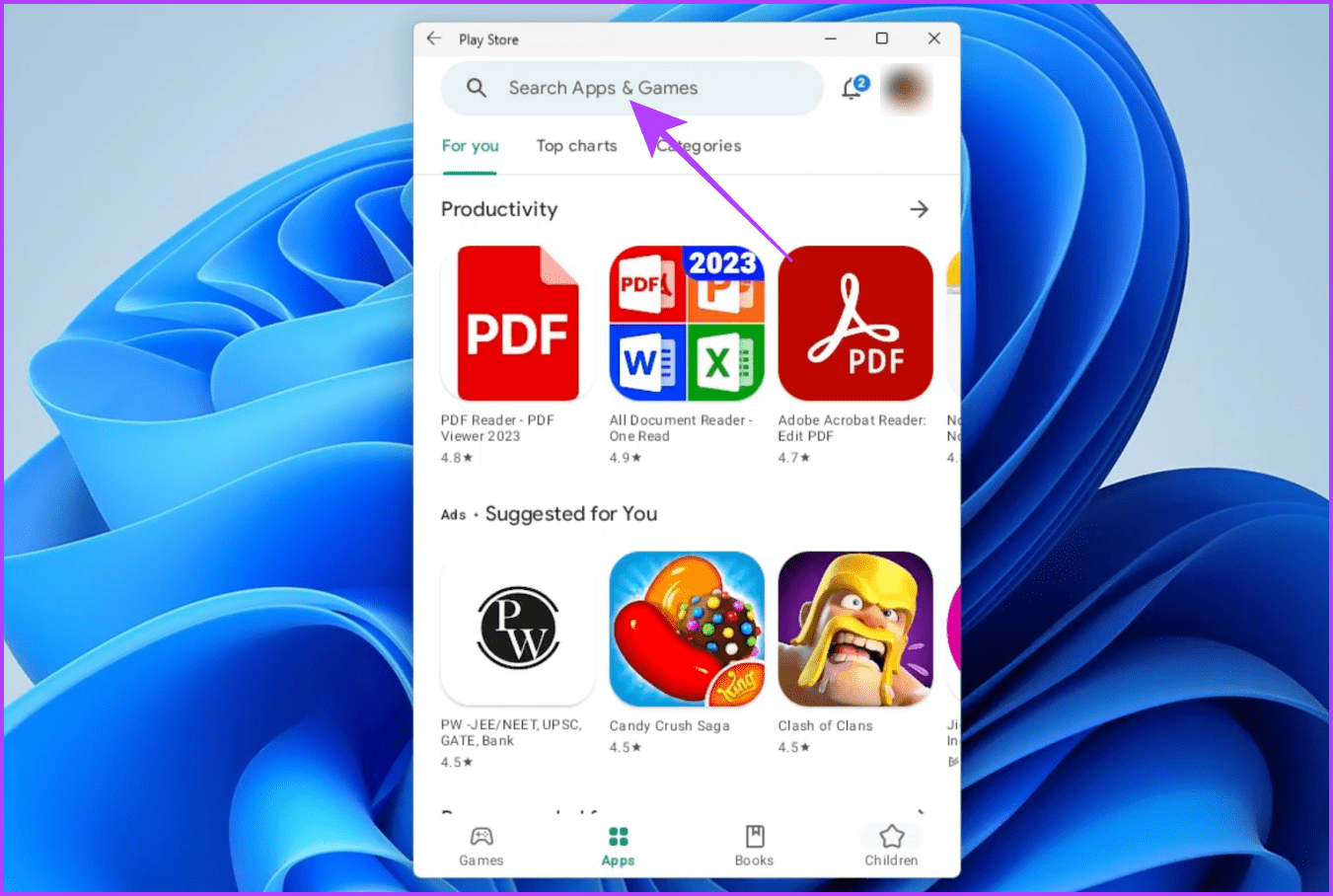 Play-Store-on-Windows-1 كيفية إلغاء الإعجاب أو إلغاء حفظ جميع المنشورات على Instagram دفعة واحدة