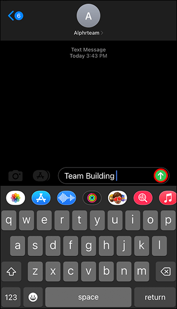 Reminders-6 كيفية جدولة إرسال رسالة نصية في IMessage