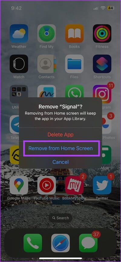 Remove-From-Homescreen-1 أفضل 15 فكرة لتخطيط الشاشة الرئيسية على iPhone