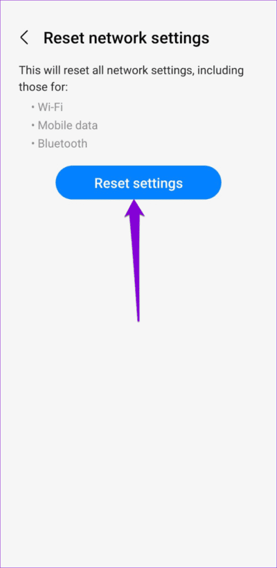 Reset-Network-Settings-Android-6-750x1536-1 أهم 7 إصلاحات لخطأ "مشكلة في الاتصال أو رمز MMI غير صالح" على Android
