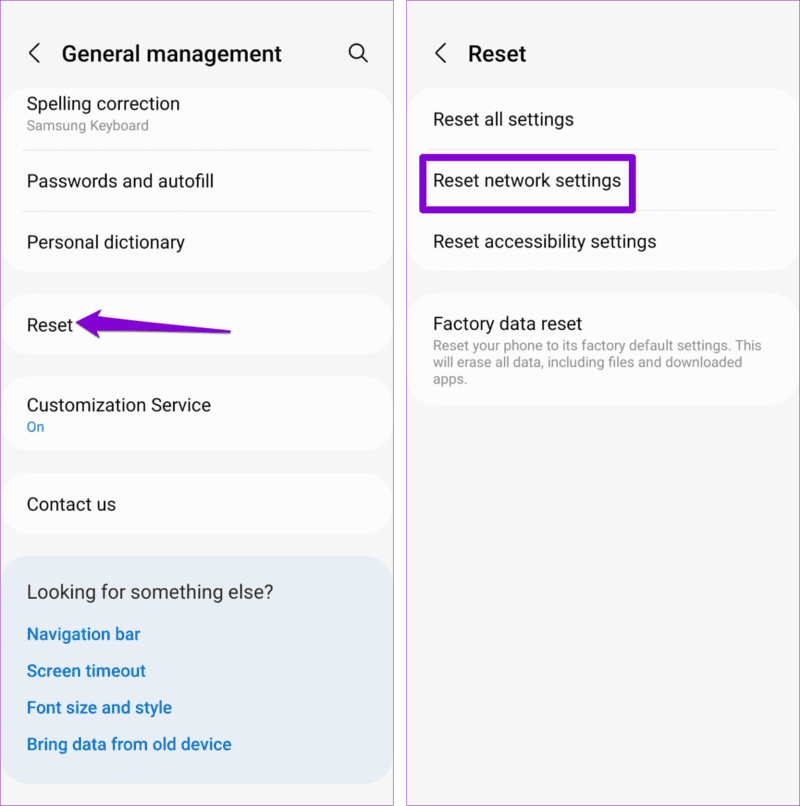 Reset-Network-Settings-on-Android-7-1524x1536-1 أهم 7 إصلاحات لخطأ "مشكلة في الاتصال أو رمز MMI غير صالح" على Android