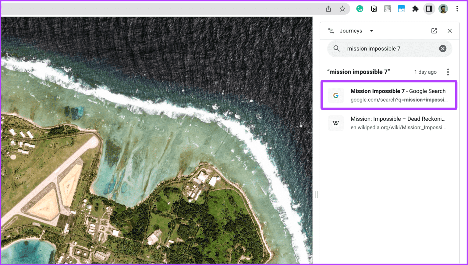 Resume-Your-Journey-in-Chrome-Step-2-1536x871-1 ما هي الرحلات في Chrome وكيفية استخدامها
