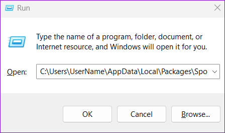 Run-Dialog-Box-5 أفضل 6 طرق لإصلاح خطأ "قد يحظر جدار الحماية Spotify" على Windows