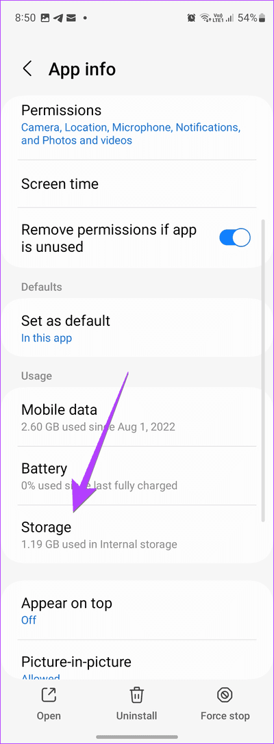 Samsung-Apps-Facebook-Storage 4 طرق لمسح ذاكرة التخزين المؤقت في هواتف Samsung Galaxy