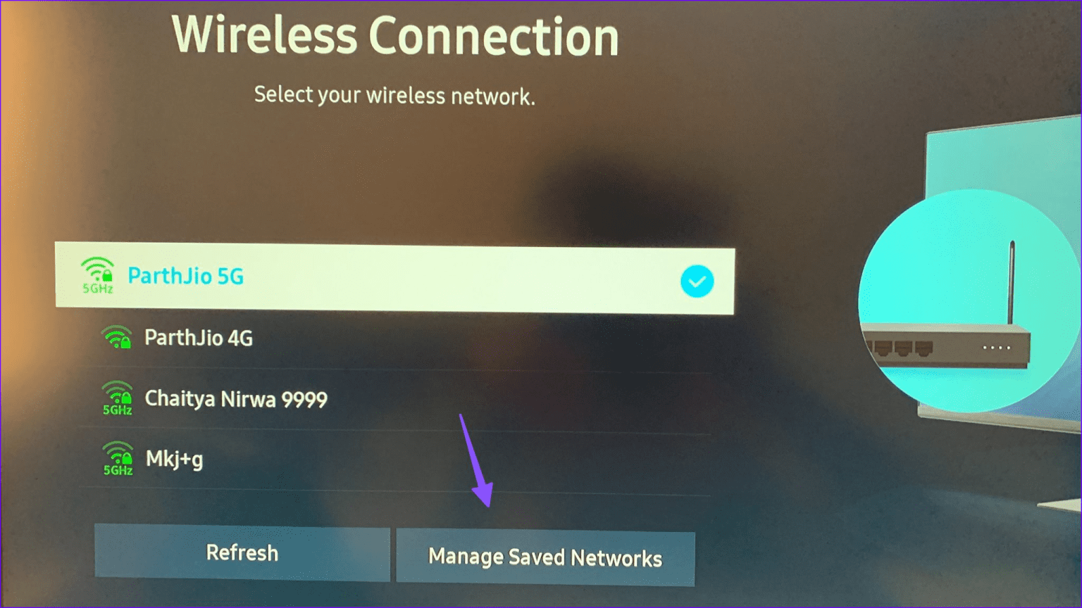 Samsung-TV-not-connecting-to-Wi-Fi-11-1536x864-1 أفضل 12 طريقة لإصلاح عدم اتصال Samsung TV بشبكة Wi-Fi