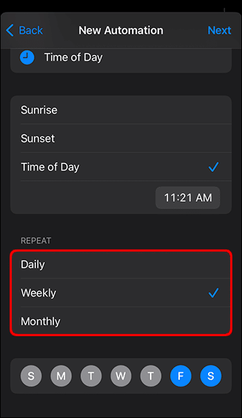 Schedule-iMessages-via-Automation-5 كيفية جدولة إرسال رسالة نصية في IMessage