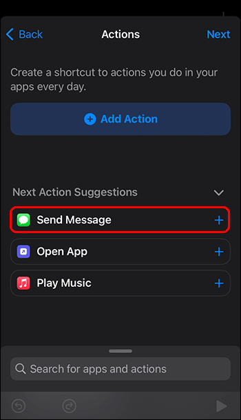 Schedule-iMessages-via-Automation-6 كيفية جدولة إرسال رسالة نصية في IMessage