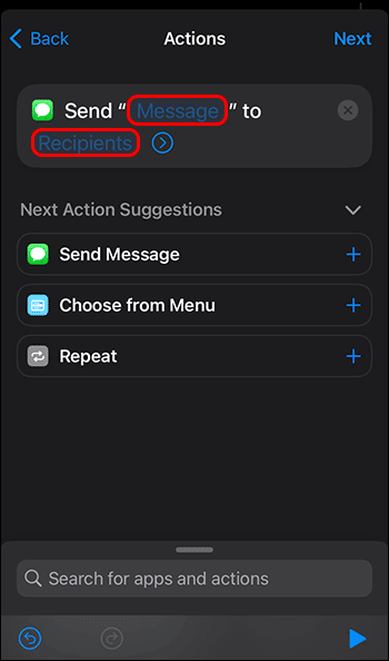 Schedule-iMessages-via-Automation-7 كيفية جدولة إرسال رسالة نصية في IMessage