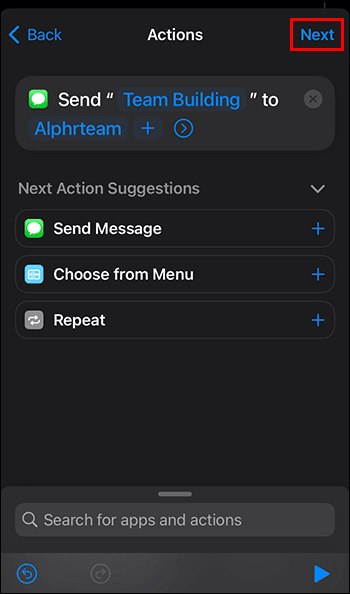 Schedule-iMessages-via-Automation-8 كيفية جدولة إرسال رسالة نصية في IMessage