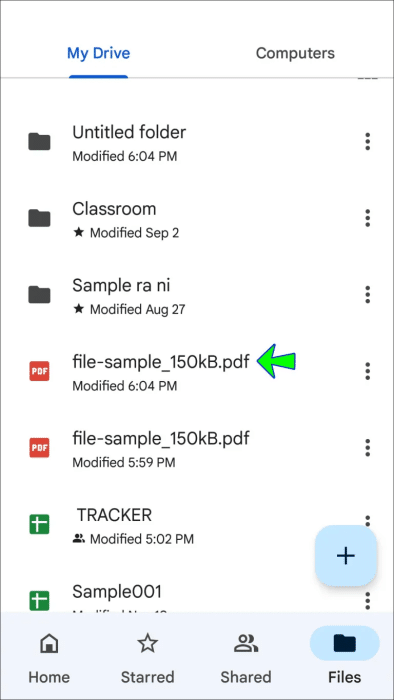 Screenshot_20211114-181917_Drive-e1688755603321 كيفية إرسال المرفقات في Facebook Messenger