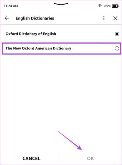 Select-and-Tap-on-Ok-e1688665986102 كيفية استخدام القاموس في أي جهاز Kindle: دليل شامل