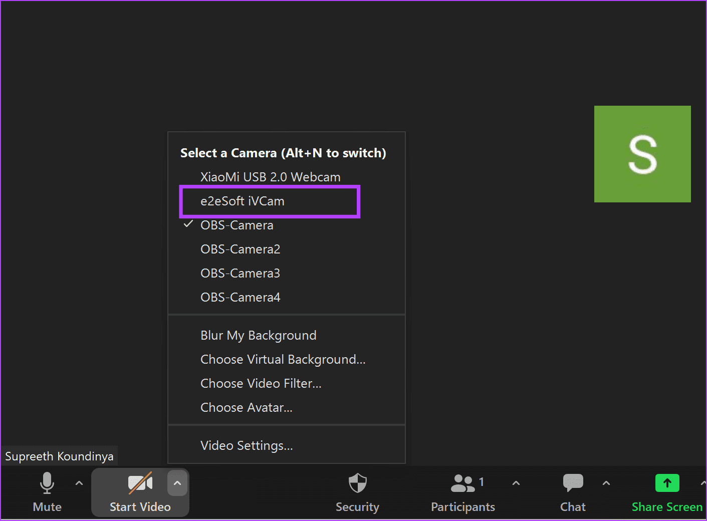Select-ivCam كيفية استخدام هاتفك ككاميرا ويب على جهاز الكمبيوتر وMac
