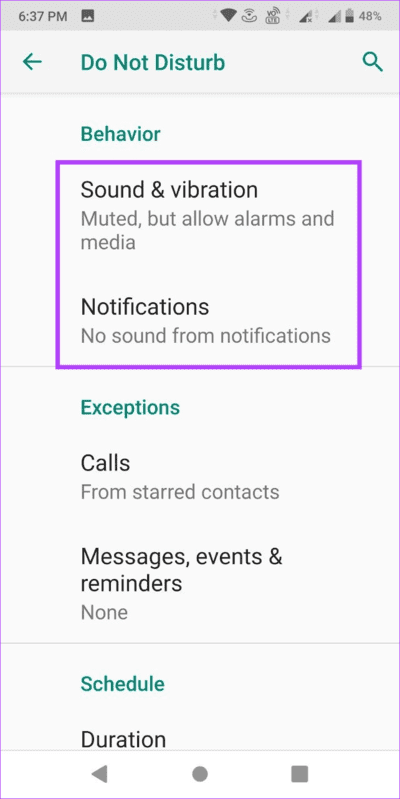 Set-Up-and-Use-Do-Not-Disturb-on-Android-9 كيفية إعداد واستخدام "الرجاء عدم الإزعاج" على Android