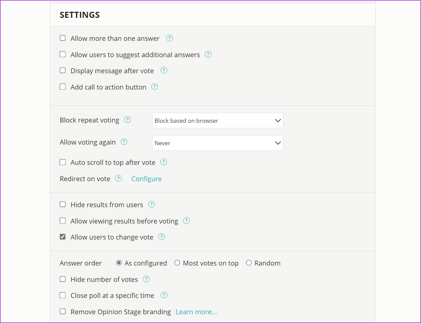 Settings-8 كيفية إجراء استطلاع على Reddit للويب و iPhone و Android