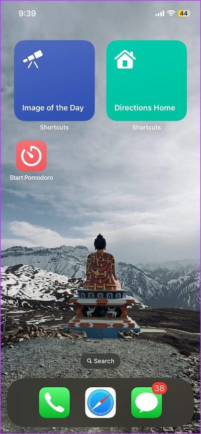 Shortcut-Homescreen أفضل 15 فكرة لتخطيط الشاشة الرئيسية على iPhone