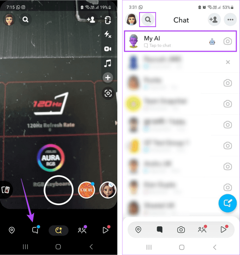 Snapchat-My-AI-Not-Working-or-Showing-10 8 طرق لإصلاح عدم عمل أو عدم ظهور Snapchat My AI على تطبيق الهاتف