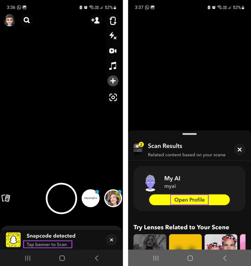 Snapchat-My-AI-Not-Working-or-Showing-14 8 طرق لإصلاح عدم عمل أو عدم ظهور Snapchat My AI على تطبيق الهاتف