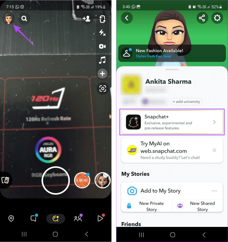 Snapchat-My-AI-Not-Working-or-Showing-17 8 طرق لإصلاح عدم عمل أو عدم ظهور Snapchat My AI على تطبيق الهاتف